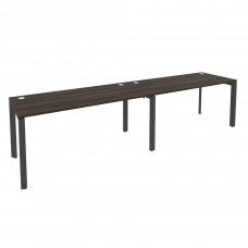 Onix Рабочая станция на П-образном м/к O.MP-RS-2.4.7 Дуб Мали/Металл Антрацит 3160*720*750