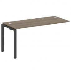 Metal System Проходной элемент рабочей станции на П-образном м/к БП.ПРС-СП-1.4 Вяз Благородный/Метал