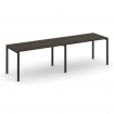 Concept Рабочая станция 2 места CN.ORS-003 Дуб Мали/Металл Черный 2760*720*750