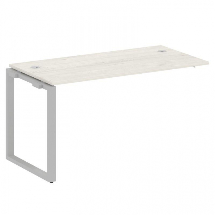 Metal System Проходной элемент рабочей станции на О-образном м/к БО.ПРС-СП-1.3 Дуб Наварра/Металл Се