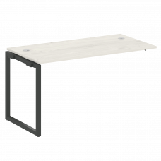 Metal System Quattro Проходной элемент рабочей станции на О-образном м/к 40БО.ПРС-СП-1.3 Дуб Наварра