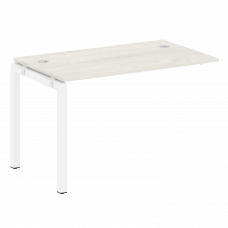 Metal System Quattro Проходной элемент рабочей станции на П-образном м/к 50БП.ПРС-СП-1.2 Дуб Наварра