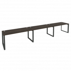 Onix Рабочая станция на О-образном м/к O.MO-RS-3.4.7 Дуб Мали/Металл Антрацит 4740*720*750