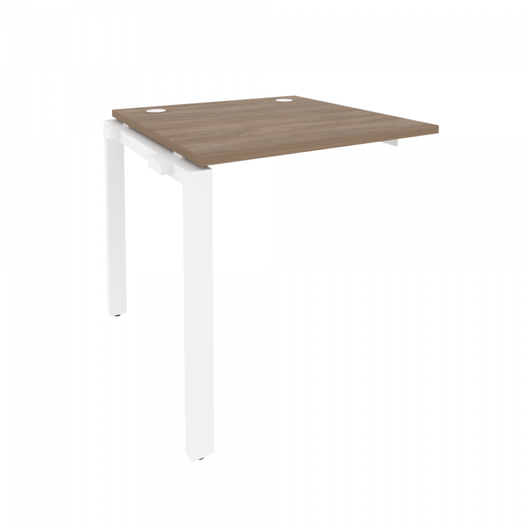 Onix Наборный элемент рабочей станции на П-образном м/к O.MP-1.NRS-0.8 Дуб Аризона/Металл Белый 780*