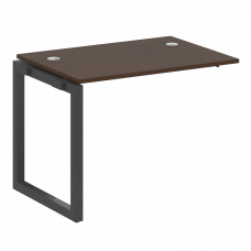 Metal System Quattro Проходной элемент рабочей станции на О-образном м/к 50БО.ПРС-СП-1.1 Венге Цаво/