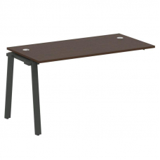 Metal System Проходной элемент рабочей станции на А-образном м/к БА.ПРС-СП-1.3 Венге Цаво/Металл Ант