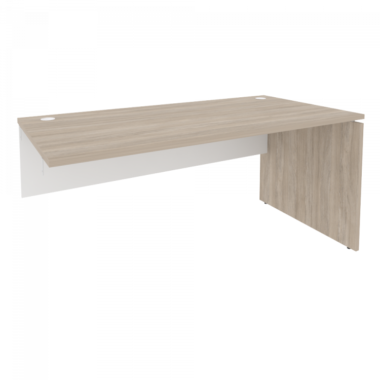 Onix Наборный элемент рабочей станции O.1.NRS-4.8 Дуб Аттик/Белый Бриллиант 1580*800*750