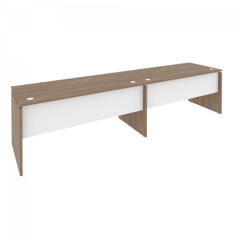 Onix Рабочая станция O.RS-2.4.7 Дуб Аризона/Белый Бриллиант 3160*720*750