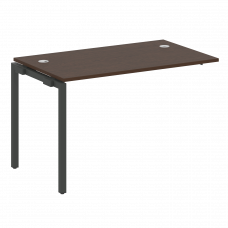 Metal System Quattro Проходной элемент рабочей станции на П-образном м/к 40БП.ПРС-СП-1.2 Венге Цаво/