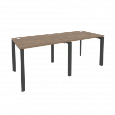 Onix Рабочая станция на П-образном м/к O.MP-RS-2.1.8 Дуб Аризона/Металл Антрацит 1960*800*750