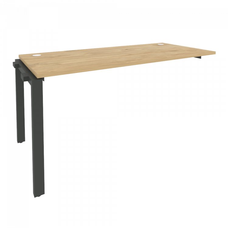 Onix Наборный элемент рабочей станции на П-образном м/к O.MP-1.NRS-4.7 Тиквуд Светлый/Металл Антраци