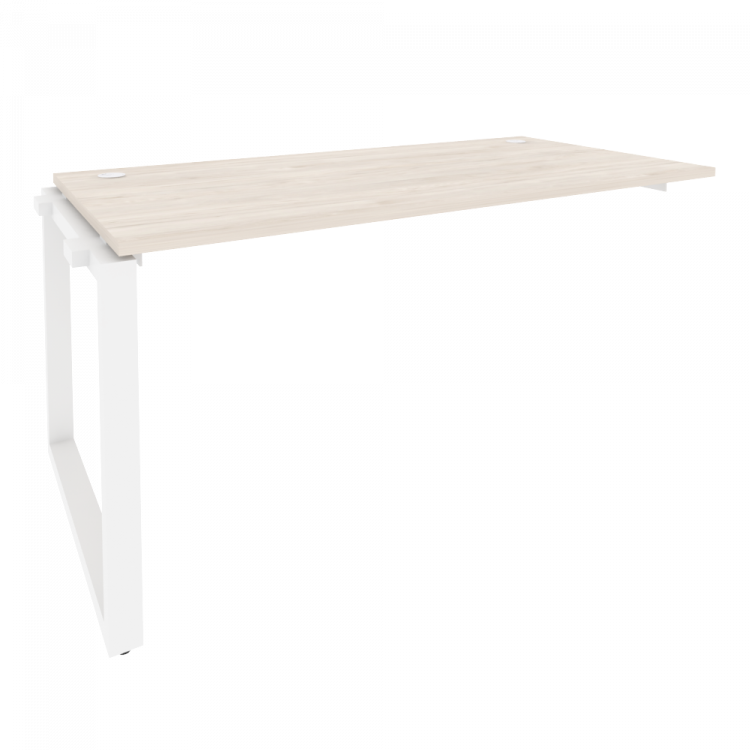 Onix Наборный элемент рабочей станции на О-образном м/к O.MO-1.NRS-4.8 Денвер Светлый/Металл Белый 1