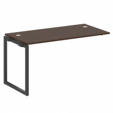 Metal System Quattro Проходной элемент рабочей станции на О-образном м/к 40БО.ПРС-СП-1.3 Венге Цаво/