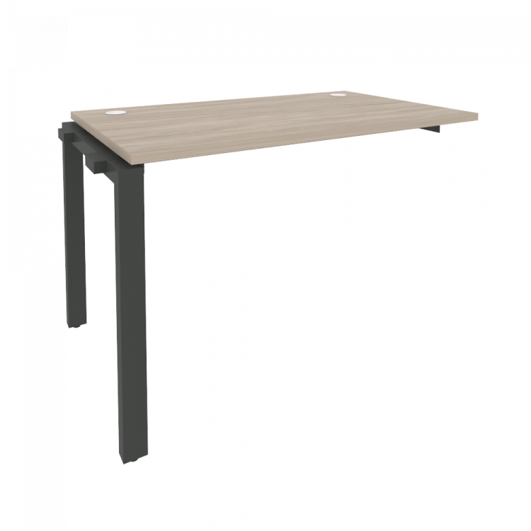 Onix Наборный элемент рабочей станции на П-образном м/к O.MP-1.NRS-2.7 Дуб Аттик/Металл Антрацит 118