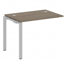 Metal System Проходной элемент рабочей станции на П-образном м/к БП.ПРС-СП-1.1 Вяз Благородный/Метал