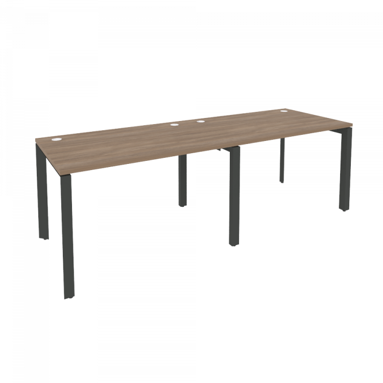 Onix Рабочая станция на П-образном м/к O.MP-RS-2.2.8 Дуб Аризона/Металл Антрацит 2360*800*750