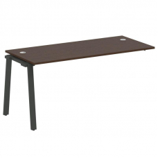 Metal System Проходной элемент рабочей станции на А-образном м/к БА.ПРС-СП-1.4 Венге Цаво/Металл Ант