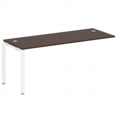 Metal System Проходной элемент рабочей станции на П-образном м/к БП.ПРС-СП-1.5 Венге Цаво/Металл Бел