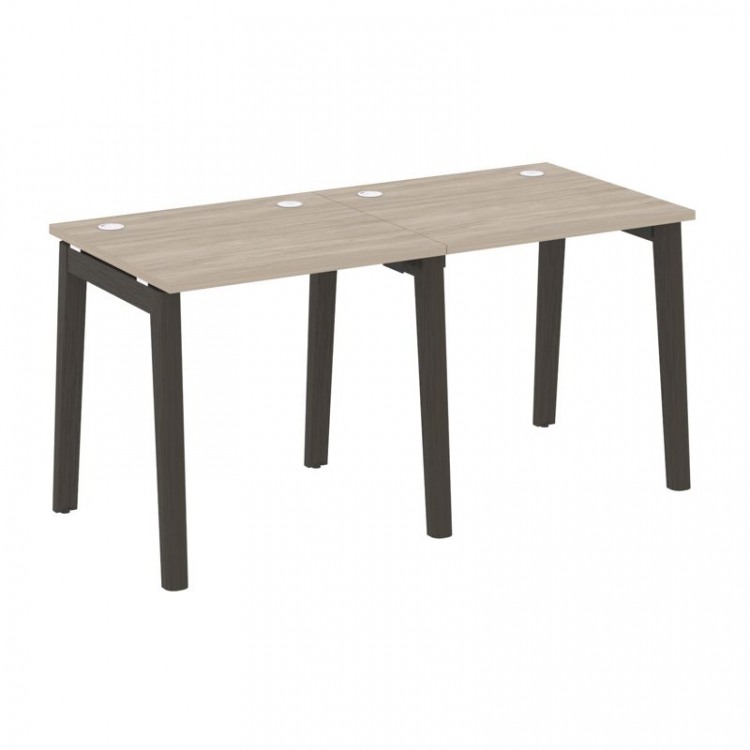 Onix Wood Рабочая станция OW.RS-2.0.7 Дуб Аттик/Дуб Темный/Металл Антрацит 1560*720*750