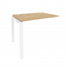 Onix Наборный элемент рабочей станции на П-образном м/к O.MP-1.NRS-1.7 Тиквуд Светлый/Металл Белый 9
