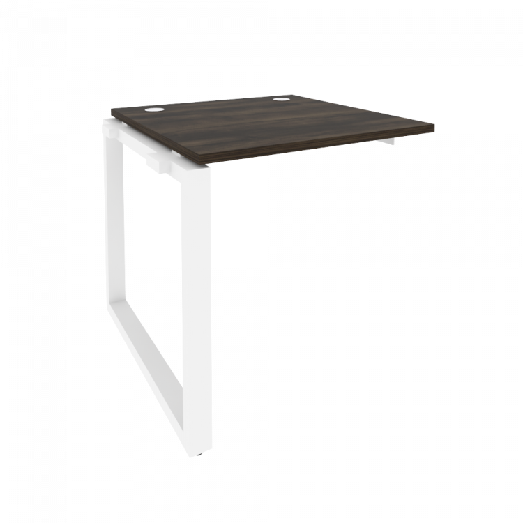 Onix Наборный элемент рабочей станции на О-образном м/к O.MO-1.NRS-0.8 Дуб Мали/Металл Белый 780*800