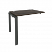 Onix Наборный элемент рабочей станции на П-образном м/к O.MP-1.NRS-1.7 Дуб Мали/Металл Антрацит 980*