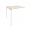 Onix Наборный элемент рабочей станции на П-образном м/к O.MP-1.NRS-0.8 Денвер Светлый/Металл Белый 7