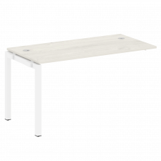 Metal System Quattro Проходной элемент рабочей станции на П-образном м/к 50БП.ПРС-СП-1.3 Дуб Наварра