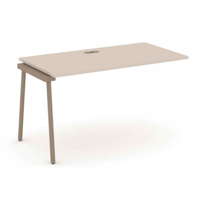 Estetica Наборный элемент рабочей станциии ES.1.NRS-3-LP Капучино/Металл Латте 1380*730*750