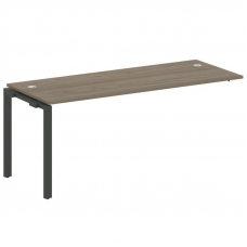 Metal System Проходной элемент рабочей станции на П-образном м/к БП.ПРС-СП-1.5 Вяз Благородный/Метал