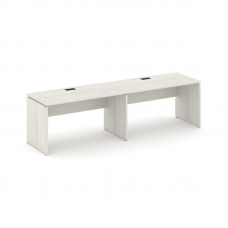 Style Project Рабочая станция 1 сторон. SN-D.ORS-013 Дуб Наварра/Черная Заглушка 2760*700*750