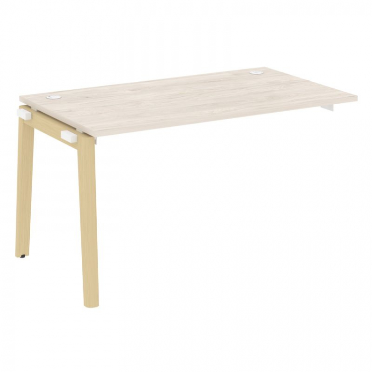 Onix Wood Наборный эл. раб. станции OW.1.NRS-3.8 Денвер Светлый/Дуб Светлый/Металл Белый 1380*800*75