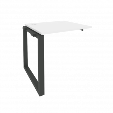 Onix Наборный элемент рабочей станции на О-образном м/к O.MO-1.NRS-0.7 Белый Бриллиант/Металл Антрац