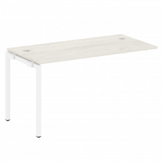 Metal System Quattro Проходной элемент рабочей станции на П-образном м/к 40БП.ПРС-СП-1.3 Дуб Наварра