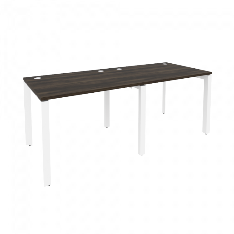 Onix Рабочая станция на П-образном м/к O.MP-RS-2.1.8 Дуб Мали/Металл Белый 1960*800*750