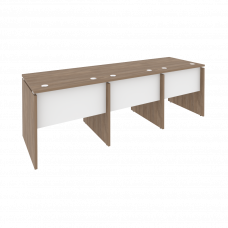 Onix Рабочая станция O.RS-3.0.7 Дуб Аризона/Белый Бриллиант 2340*720*750