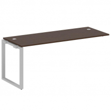 Metal System Проходной элемент рабочей станции на О-образном м/к БО.ПРС-СП-1.5 Венге Цаво/Металл Сер