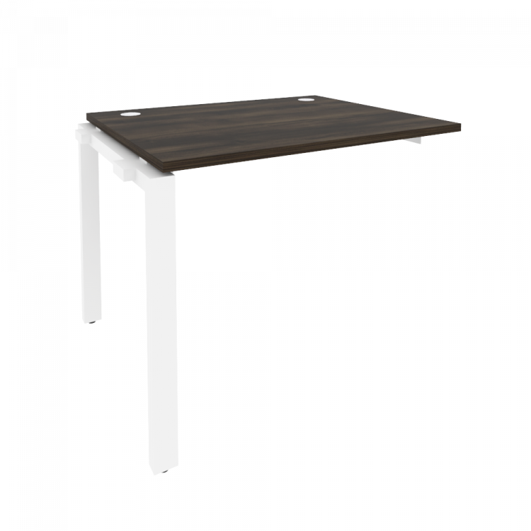 Onix Наборный элемент рабочей станции на П-образном м/к O.MP-1.NRS-1.8 Дуб Мали/Металл Белый 980*800