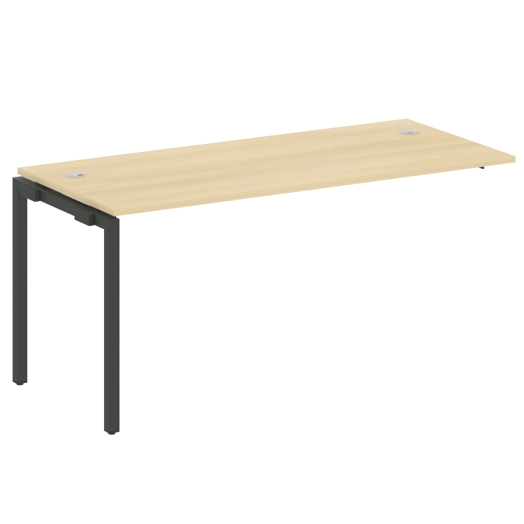 Metal System Quattro Проходной элемент рабочей станции на П-образном м/к 40БП.ПРС-СП-1.4 Акация Лорк