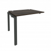 Onix Наборный элемент рабочей станции на П-образном м/к O.MP-1.NRS-1.8 Дуб Мали/Металл Антрацит 980*
