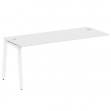 Metal System Проходной элемент рабочей станции на А-образном м/к БА.ПРС-СП-1.5 Белый/Металл Белый 18