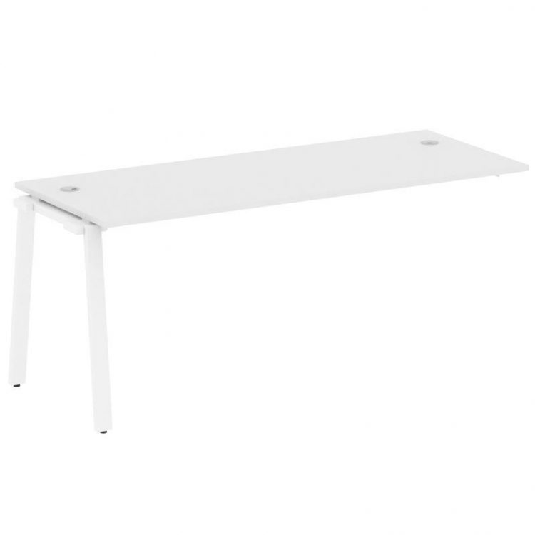 Metal System Проходной элемент рабочей станции на А-образном м/к БА.ПРС-СП-1.5 Белый/Металл Белый 18