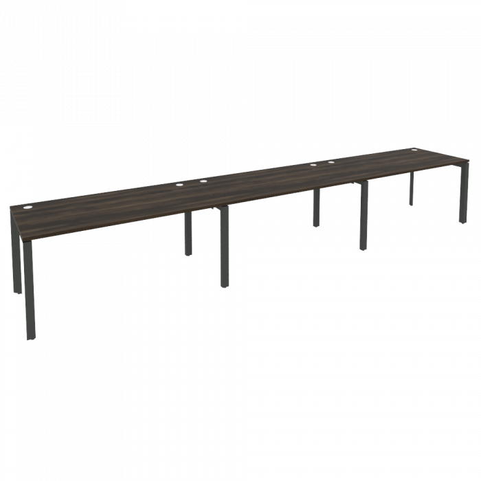 Onix Рабочая станция на П-образном м/к O.MP-RS-3.4.8 Дуб Мали/Металл Антрацит 4740*800*750