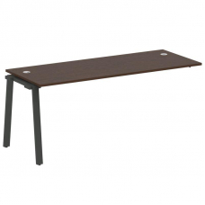 Metal System Проходной элемент рабочей станции на А-образном м/к БА.ПРС-СП-1.5 Венге Цаво/Металл Ант