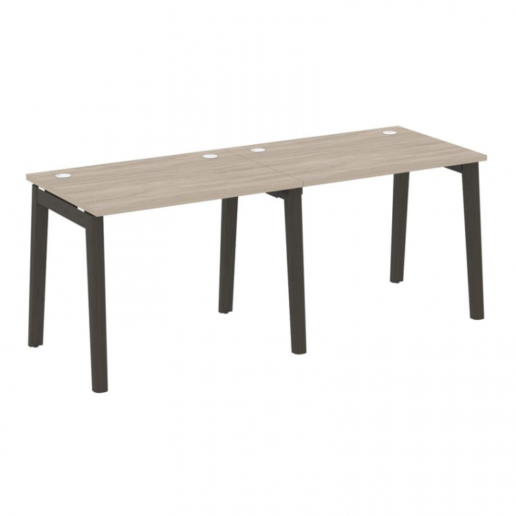 Onix Wood Рабочая станция OW.RS-2.1.7 Дуб Аттик/Дуб Темный/Металл Антрацит 1960*720*750