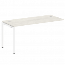 Metal System Quattro Проходной элемент рабочей станции на П-образном м/к 40БП.ПРС-СП-1.4 Дуб Наварра