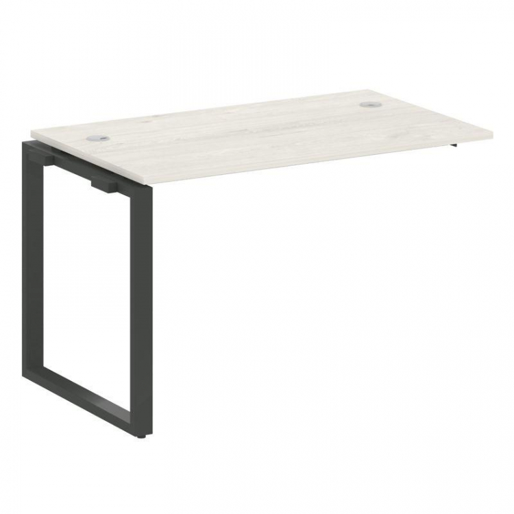 Metal System Проходной элемент рабочей станции на О-образном м/к БО.ПРС-СП-1.2 Дуб Наварра/Металл Ан