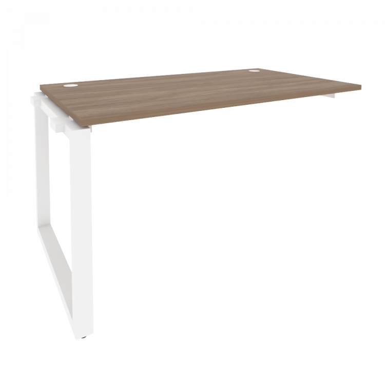 Onix Наборный элемент рабочей станции на О-образном м/к O.MO-1.NRS-3.8 Дуб Аризона/Металл Белый 1380