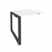 Onix Наборный элемент рабочей станции на О-образном м/к O.MO-1.NRS-0.8 Белый Бриллиант/Металл Антрац