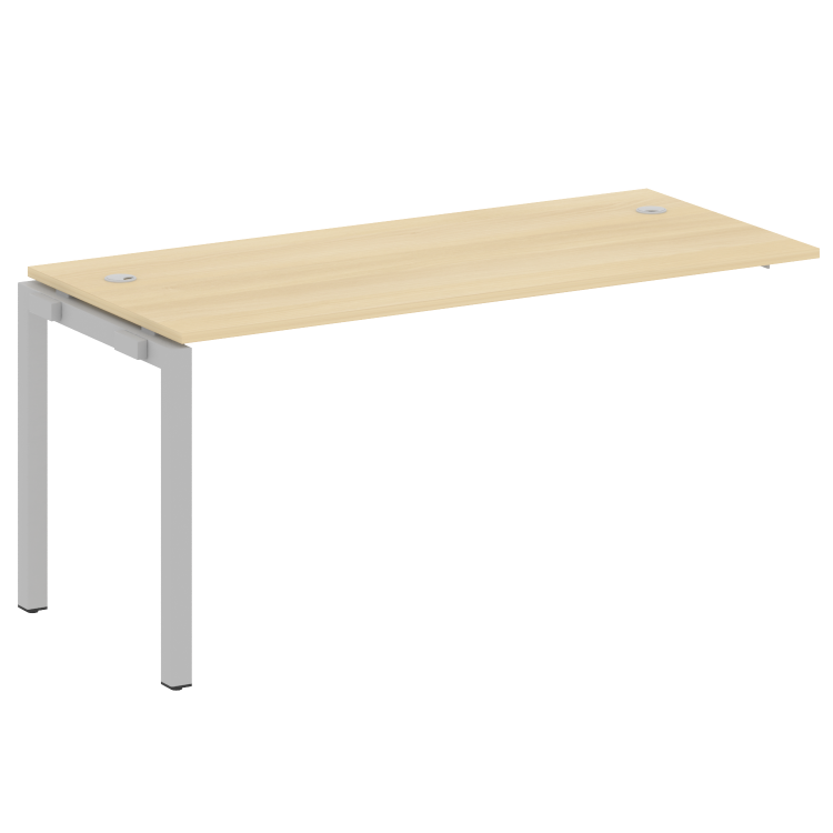 Metal System Quattro Проходной элемент рабочей станции на П-образном м/к 50БП.ПРС-СП-1.4 Акация Лорк